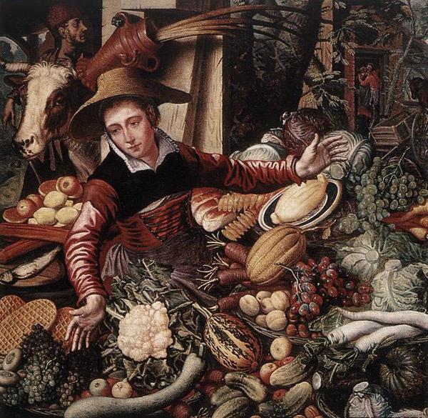 Vendor of Vegetable, unknow artist